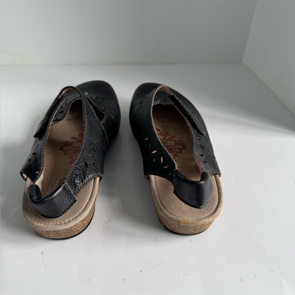 Aetrex Black Leather Cheryl Mary janes Size 9 - Picture 8 of 15